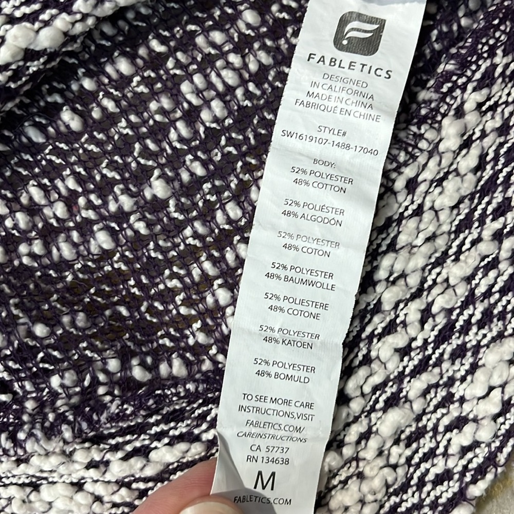 Fabletics Summer Pullover Size Medium - image 7